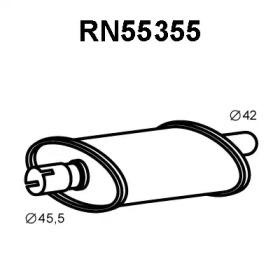 Veneporte RN55355 Muffler assy front
