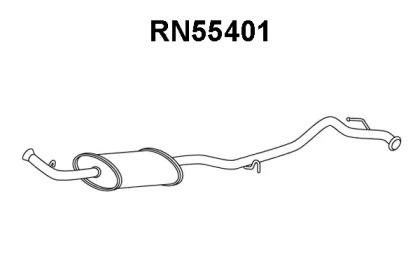 Veneporte RN55401 Muffler assy front Veneporte RN55401 Muffler assy front