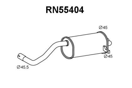 Veneporte RN55404 Schalldaempfer Veneporte RN55404 Schalldaempfer