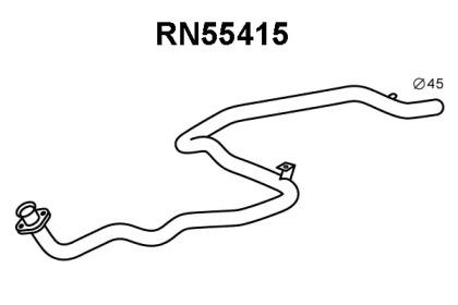 Veneporte RN55415 Випускна труба відпрацьованих газів Veneporte RN55415 Випускна труба відпрацьованих газів