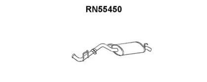 Veneporte RN55450 Глушник вихлопних газів кінцевий
