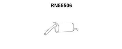 Veneporte RN55506 Глушник вихлопних газів кінцевий Veneporte RN55506 Глушник вихлопних газів кінцевий