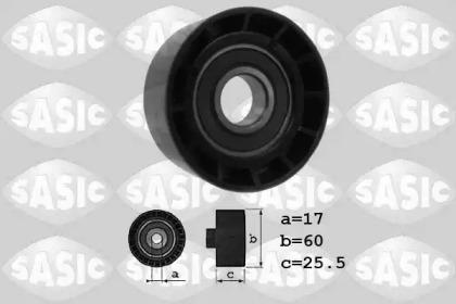 Sasic 1624005 Ролик натяжний ременя поліклинового Sasic 1624005 Ролик натяжний ременя поліклинового