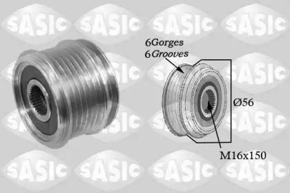 Sasic 1676004 Механізм вільного ходу генератора Sasic 1676004 Механізм вільного ходу генератора