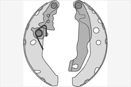 MGA M641 Колодки гальмівні MGA M641 Колодки гальмівні