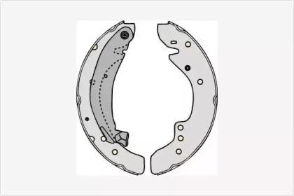 MGA M729 Brake pads MGA M729 Brake pads