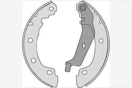 MGA M737 Колодки гальмівні MGA M737 Колодки гальмівні