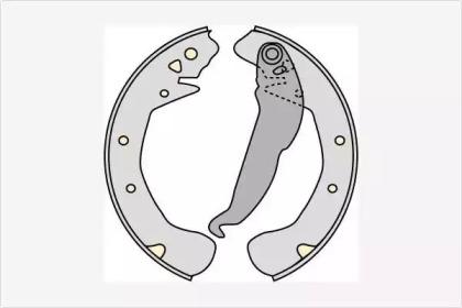 MGA M744 Колодки гальмівні