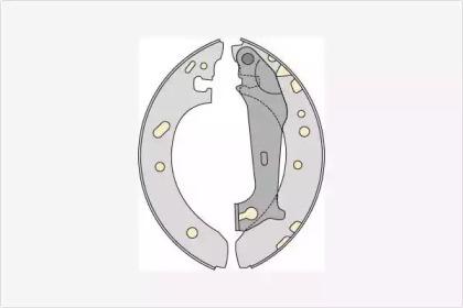 MGA M747 Колодки гальмівні MGA M747 Колодки гальмівні