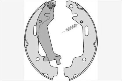 MGA M810 Brake pads MGA M810 Brake pads