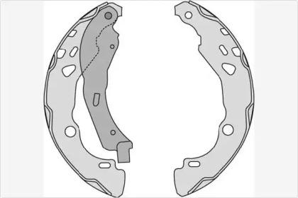 MGA M818 Колодки гальмівні MGA M818 Колодки гальмівні