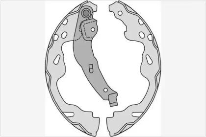 MGA M831 Колодки гальмівні MGA M831 Колодки гальмівні