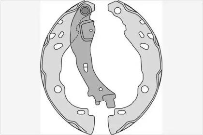 MGA M834 Brake pads MGA M834 Brake pads