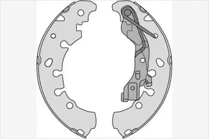 MGA M853 Brake pads MGA M853 Brake pads