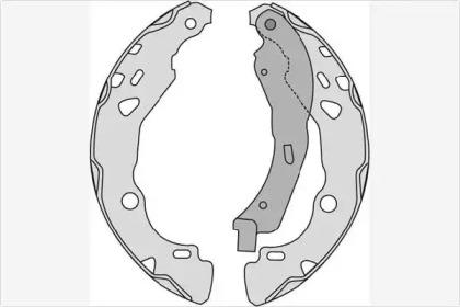 MGA M922 Колодки гальмівні