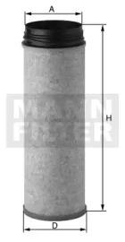 Mann-Filter CF 1652 Air filter Mann-Filter CF 1652 Air filter