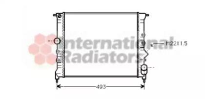 Van Wezel 43002119 Радіатор Van Wezel 43002119 Радіатор