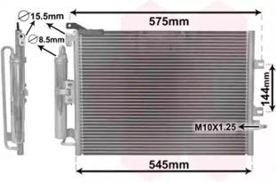 Van Wezel 43005417 Конденсер