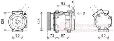 Van Wezel 4300K468 Compressor assy cooler Van Wezel 4300K468 Compressor assy cooler