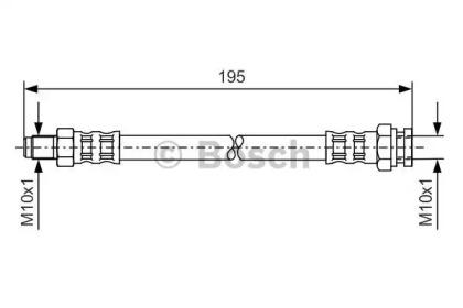 Bosch 1 987 476 152 Hose assy brake