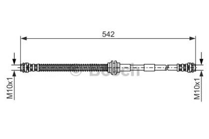 Bosch 1 987 476 325 Hose assy brake Bosch 1 987 476 325 Hose assy brake