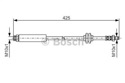 Bosch 1 987 476 451 Hose assy brake