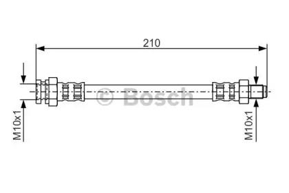 Bosch 1 987 476 502 Hose assy brake