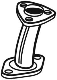 Walker 10526 Exhaust pipe