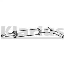 Klarius SE124M Середній глушник вихлопних газів