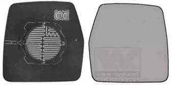 Van Wezel 1610838 Outer mirror glass