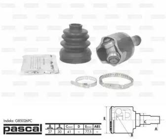 Pascal G85026PC Шрус