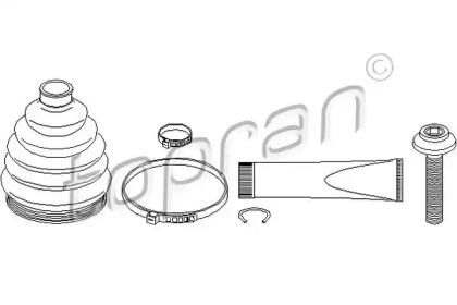Topran 111 684 Dust boot kit axle joint Topran 111 684 Dust boot kit axle joint