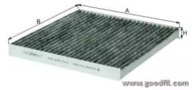 Goodwill AG 406 CFC Фильтр салона Goodwill AG 406 CFC Фильтр салона
