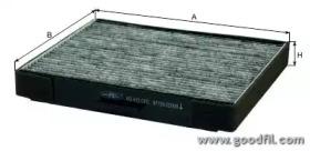 Goodwill AG 412 CFC Фільтр салону