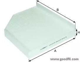 Goodwill AG 431 CF Фільтр салону