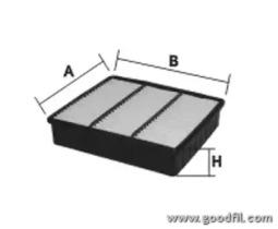 Goodwill AG 524 Air filter Goodwill AG 524 Air filter