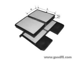 Goodwill AG 573 2K CF Фільтр салону