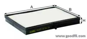 Goodwill AG 628 CF Фільтр салону