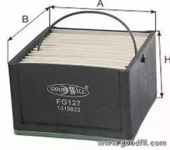 Goodwill FG 127 Фільтр паливний