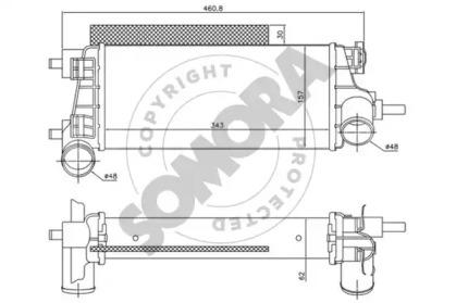 Somora 096245B Інтеркулер Somora 096245B Інтеркулер