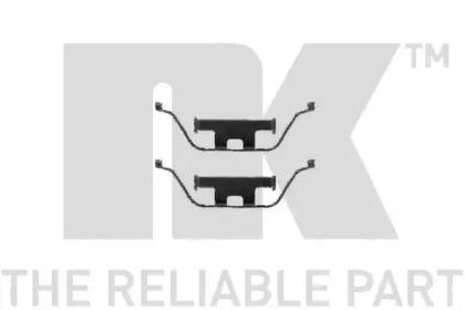 NK 7915201 Монтажний комплект гальмівних колодок NK 7915201 Монтажний комплект гальмівних колодок