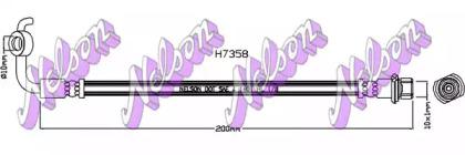 Brovex-Nelson H7358 Шланг гальмівний Brovex-Nelson H7358 Шланг гальмівний