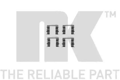 NK 79341708 Комплект монтажный дисковых тормозных колодок NK 79341708 Комплект монтажный дисковых тормозных колодок