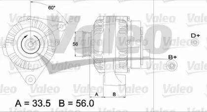 Valeo 436490 Alternator assy
