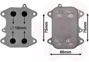 Van Wezel 58013700 Радиатор масляный Van Wezel 58013700 Радиатор масляный