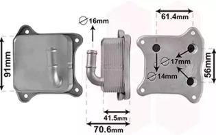 Van Wezel 58013702 Радиатор масляный Van Wezel 58013702 Радиатор масляный