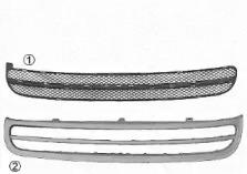 Van Wezel 5803490 Решетка бампера