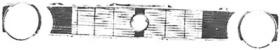 Van Wezel 5810512 Grille assy radiator Van Wezel 5810512 Grille assy radiator