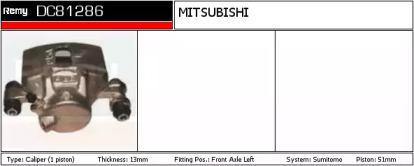 Remy DC81286 Супорт гальмівний