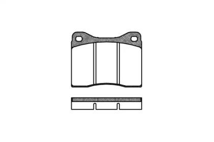 Remsa 0011.00 Brake pads Remsa 0011.00 Brake pads
